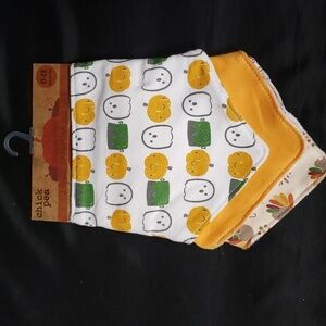 Chickpea Fall Festive Pack, 3-pack Bandana Bib Set